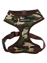 Camouflage Harness - If you have an action boy or girl this harness will be right up their street. It is lightweight and incredibly strong. Designed by Urban Pup to provide the ultimate in comfort and safety. It features a breathable material for maximum air circulation that helps prevent your dog overheating and is hel...