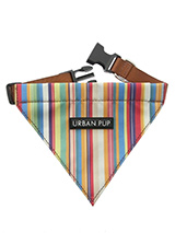 Henley Striped Bandana - Our Henley Striped Bandana is a contemporary style and the striped pattern is clean sharp and right on trend. Just attach your lead to the D ring and this stylish Bandana can also be used as a collar. It is lightweight and incredibly strong. You can be sure that this stylish and practical Bandana wi...