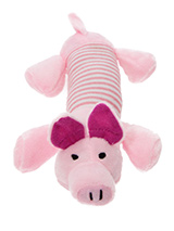 This Little Piggy Plush & Squeaky Dog Toy - This Little Piggy is a great interactive toy for playing 'tug o' War'. He is quite robust and will stand up to a lot of chewing and biting. The rest of him is cuddly and colourful with an added squeak to entertain your pet! This toy will provide hours of fun for your pup as he squeaks with every bit...