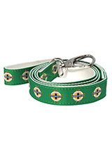 Northern Ireland Football Team Lead - Here at Urban Pup our design team understands that everyone likes a coordinated look. So we added a Retro Northern Ireland Lead to match our Northern Ireland Retro Harness and collar. The team crest runs the length of the lead. This leash is lightweight and incredibly strong and compliments the rest...