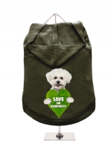 ''Save the Rainforests'' Dog Hoodie / T-Shirt