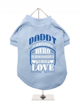 ''Fathers Day: Daddy Love #B'' Dog T-Shirt