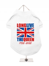 ''Queens Jubilee: Long Live The Queen'' Dog T-Shirt
