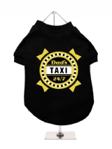 ''Fathers Day: Dads Taxi'' Dog T-Shirt