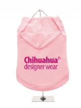 ''Chihuahua Designer Wear'' Dog Hoodie / T-Shirt