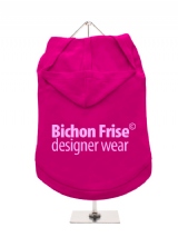 ''Bichon Frise Designer Wear'' Dog Hoodie / T-Shirt