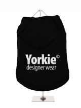 ''Yorkie Designer Wear'' Dog Hoodie / T-Shirt