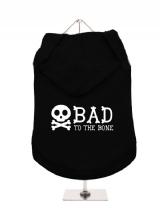 ''Bad To The Bone'' Dog Hoodie / T-Shirt